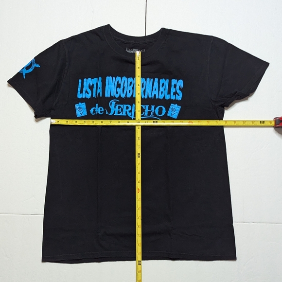 Los Ingorbernables de Jericho T-Shirt. Men's large. Used. NJPW LIJ AEW Chris - Picture 5 of 7